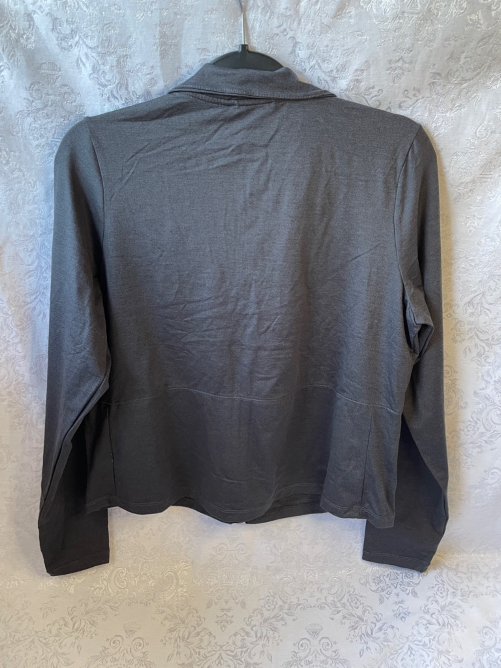 NWT all in motion Charcoal Black Zip-Front Performance Jacket. Size XXL. - Picture 2 of 4
